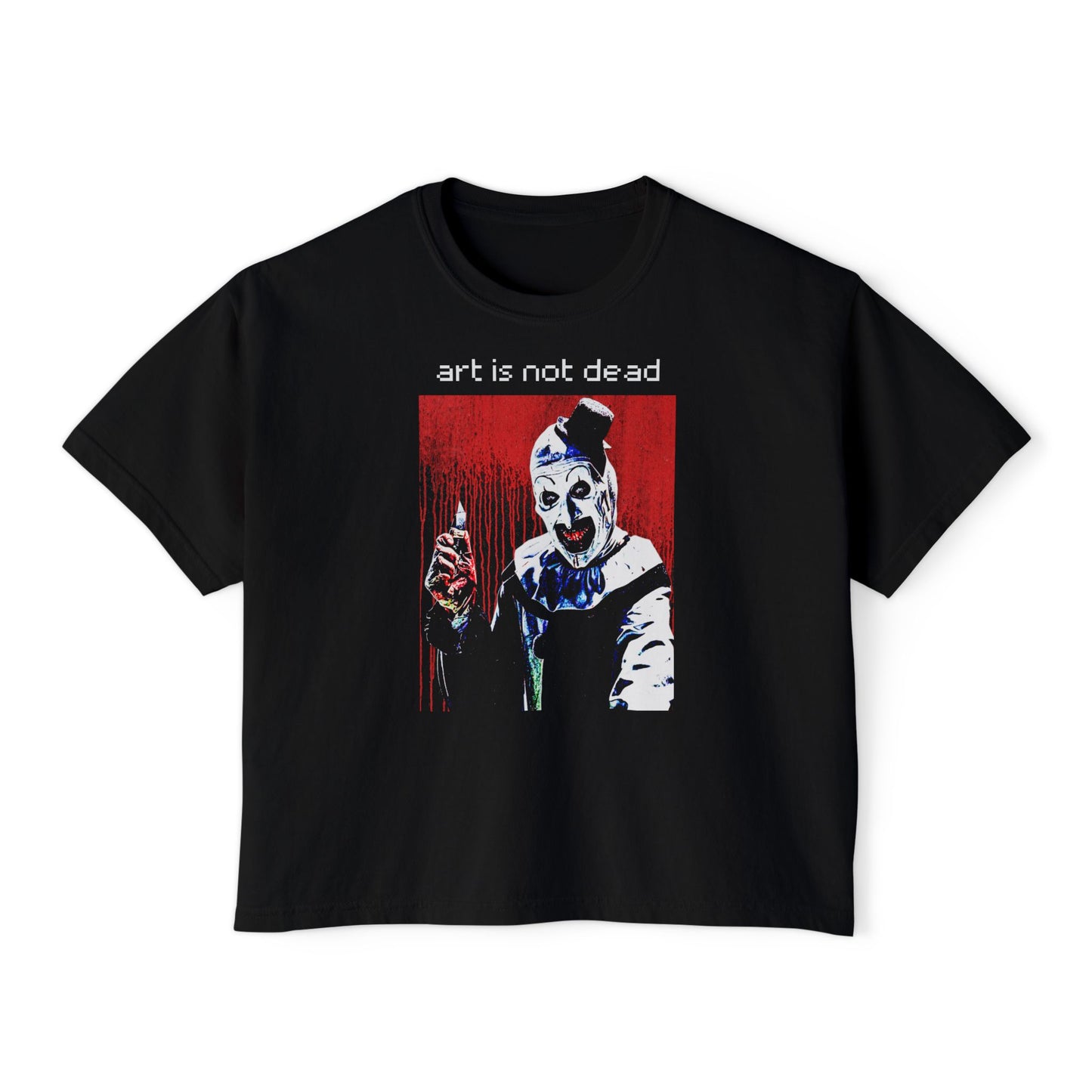 Art is Not Dead Boxy Tee