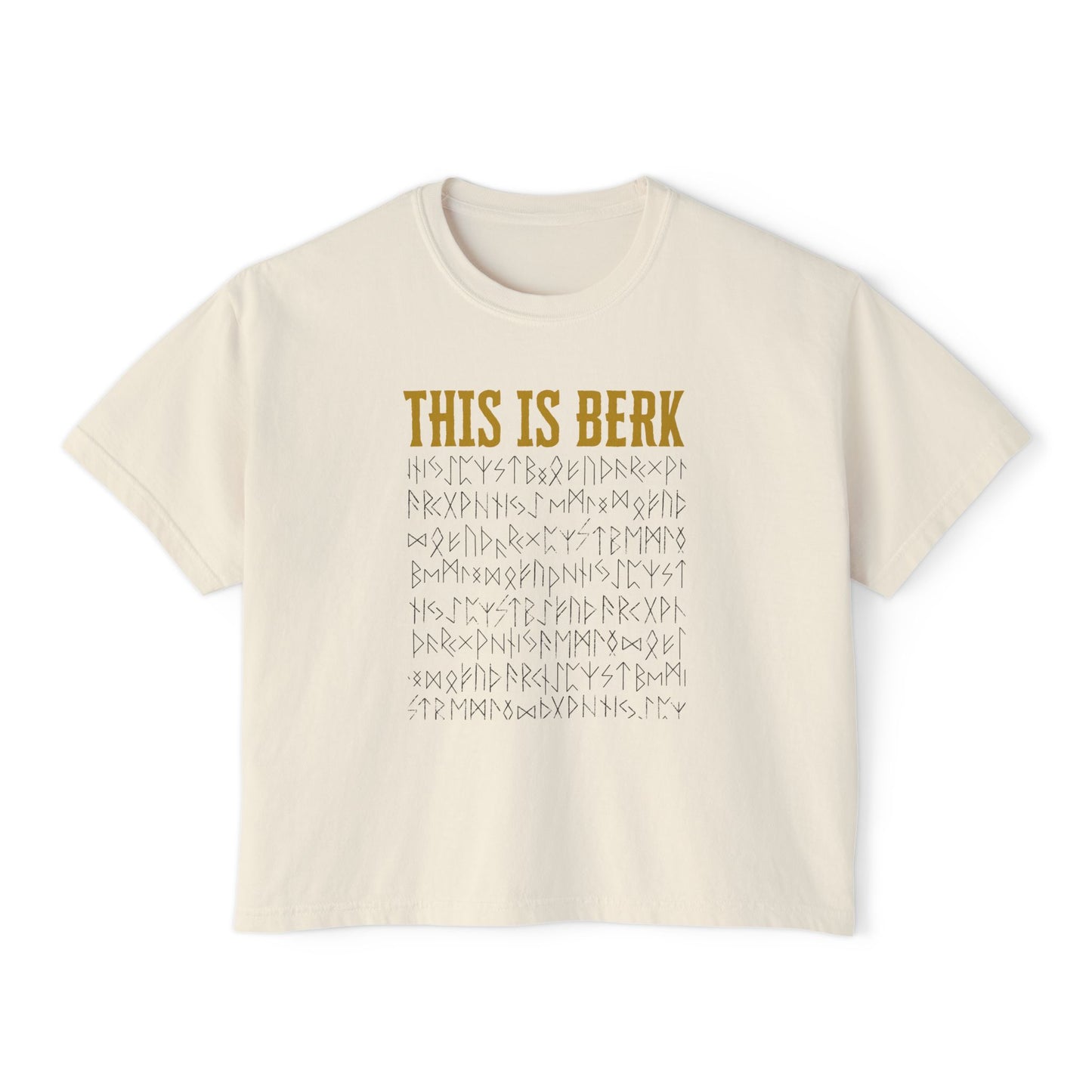 Berk Boxy Tee
